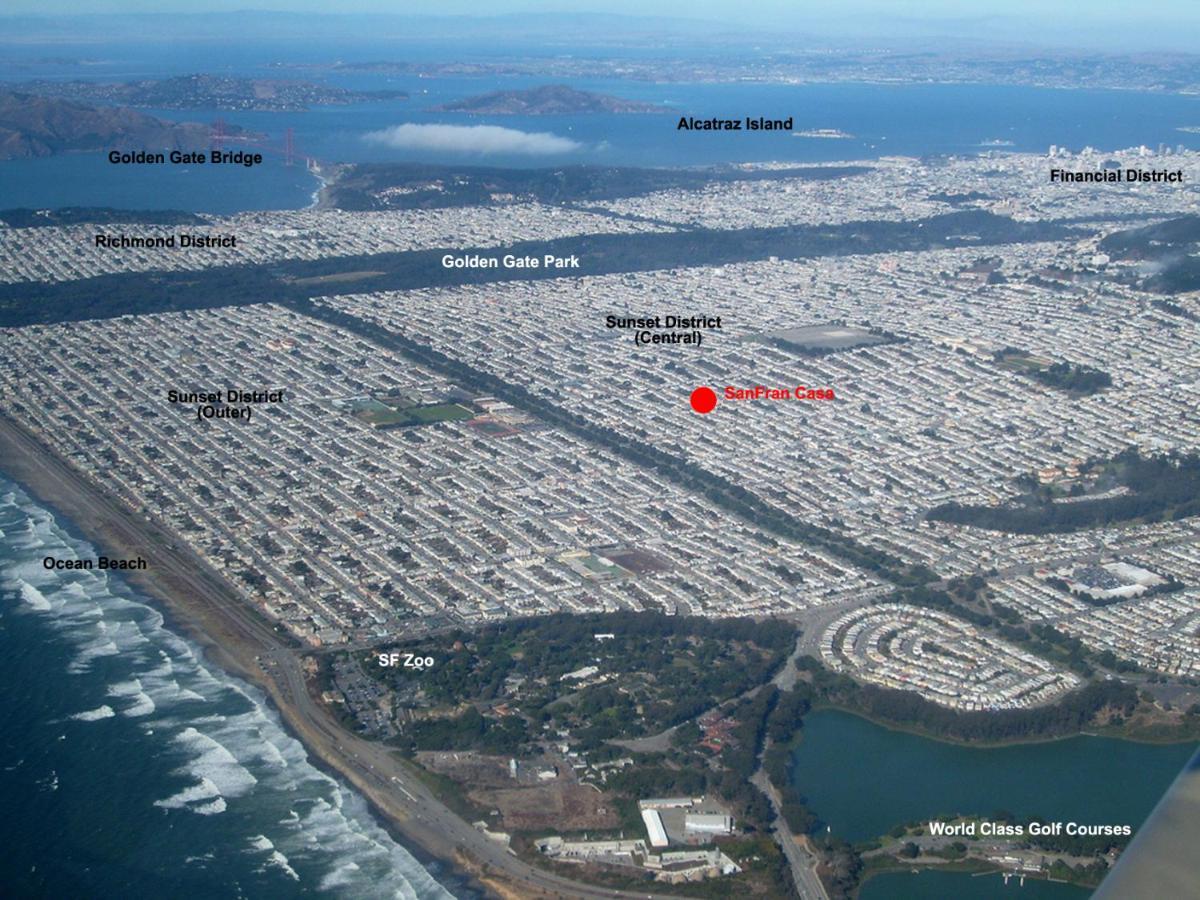 Stunning Sanfran Casa Close To Center And Steps From Ocean Сан Франциско Екстериор снимка